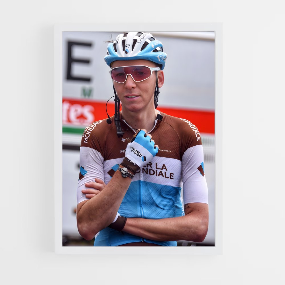 Poster L'Audace de Romain – affiche Cyclisme (vue 3)